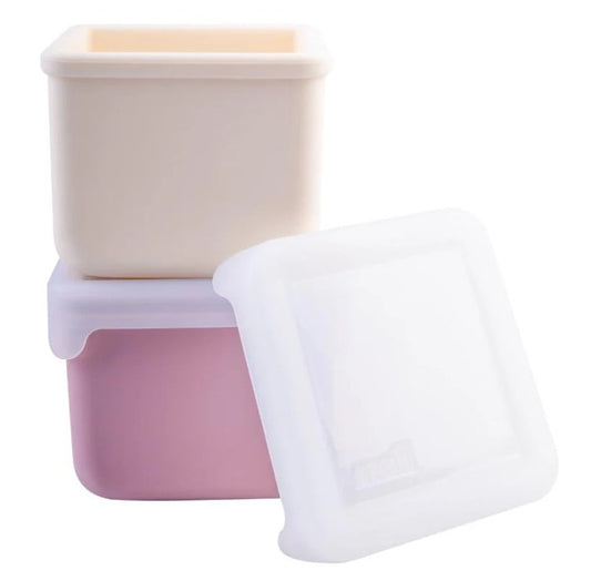 SET 2 RECIPIENTE SILICON, MELII, BLUSH BERRY - Imagine 1 [ps:08c6d844-7f73-4709-af19-2bfb8f708611]