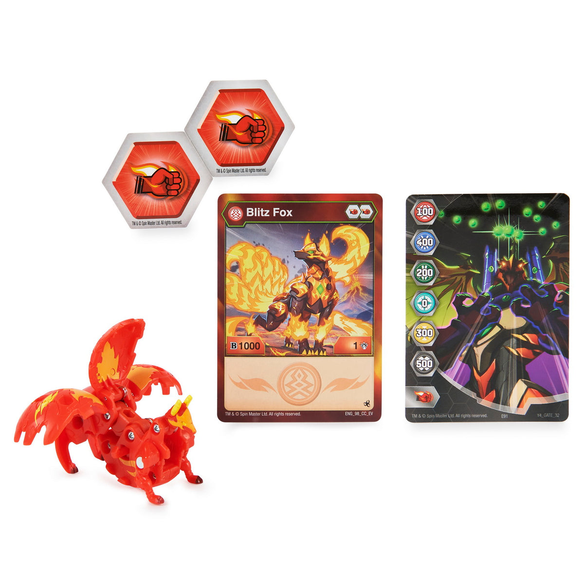 BAKUGAN S4 BILA CLASICA BLITZ FOX Spin Master - Blitz (1) [ps:a4416d55-0136-4910-827c-cf51e0a46d05]