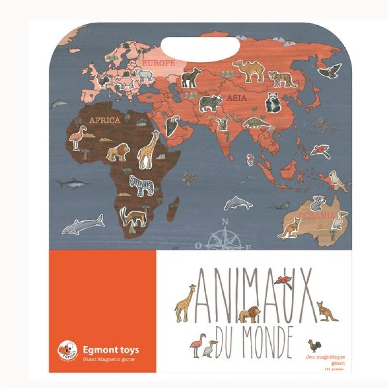 Animalele lumii, set magnetic Egmont Toys - Imagine 1 [ps:93d6cd9b-d92f-4d40-a52b-8cc5cb576163]