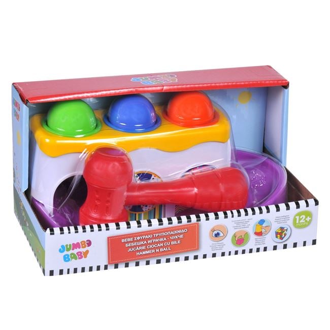 Sortator cu Ciocan pentru Bebeluși Jumbo - Jucărie Educativă - Default Title (1) [ps:1c1ae01f-2727-439a-90e5-de223188efb6]