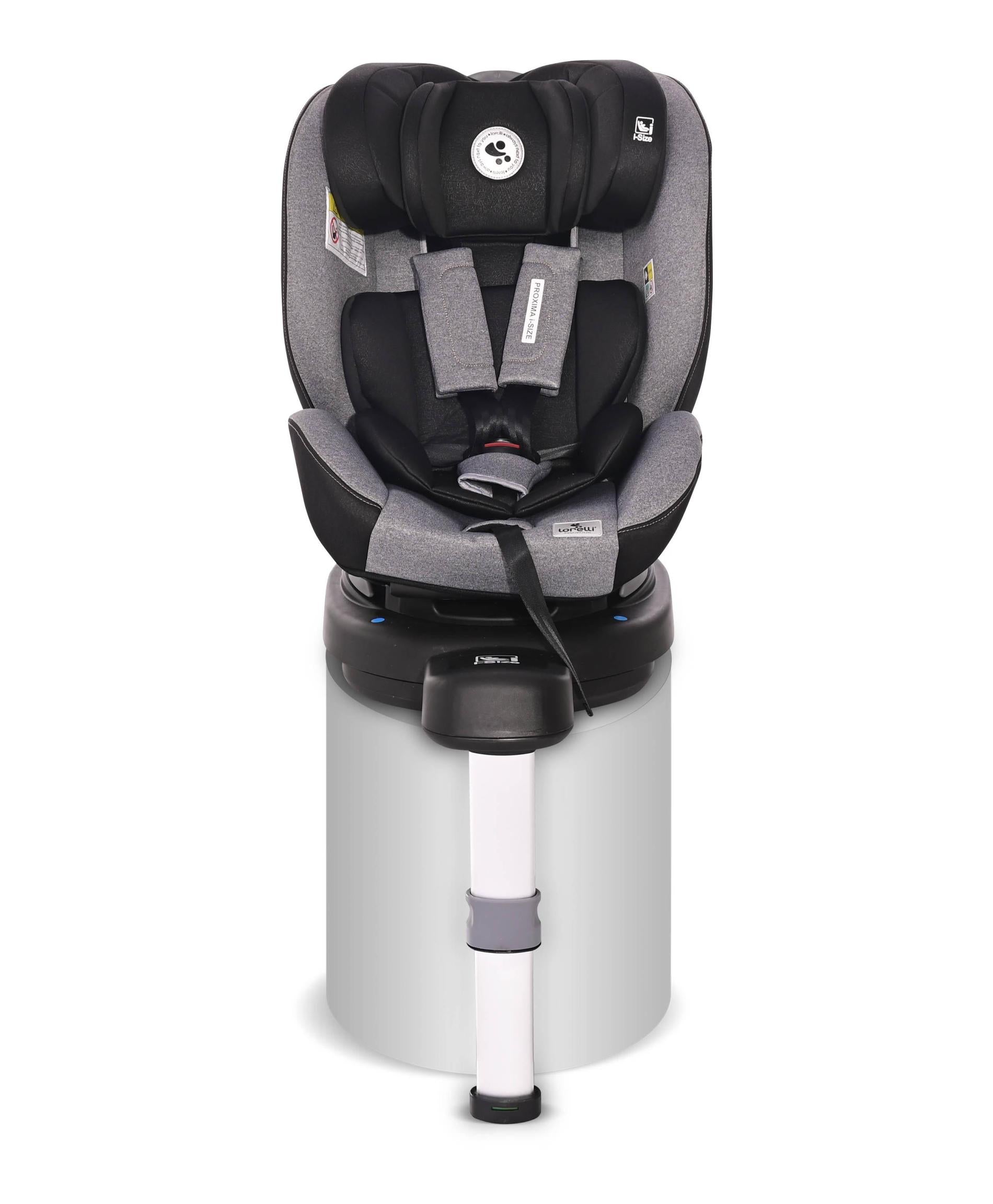 Scaun Auto Lorelli Proxima i-Size, Rotativ, 40-105 cm, Roșu - Gri/Negru (1) [ps:10c3e94d-a801-43c1-803a-e641c589f303]
