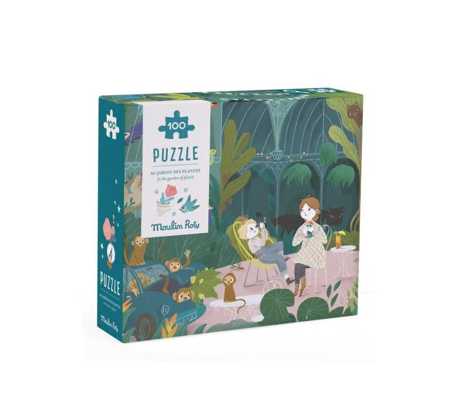 Puzzle Intre plante, Moulin Roty - Imagine 1 [ps:cc659387-6357-4e93-9245-845843b4b86d]