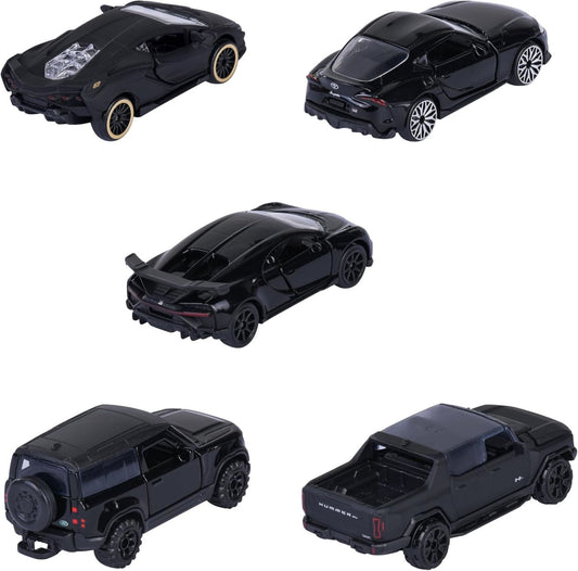 Set 5 Mașinuțe Metalice Majorette Black Edition - Simba - Default Title (1) [ps:5e21bd77-36ca-4d3e-827d-d2c2f504de05]