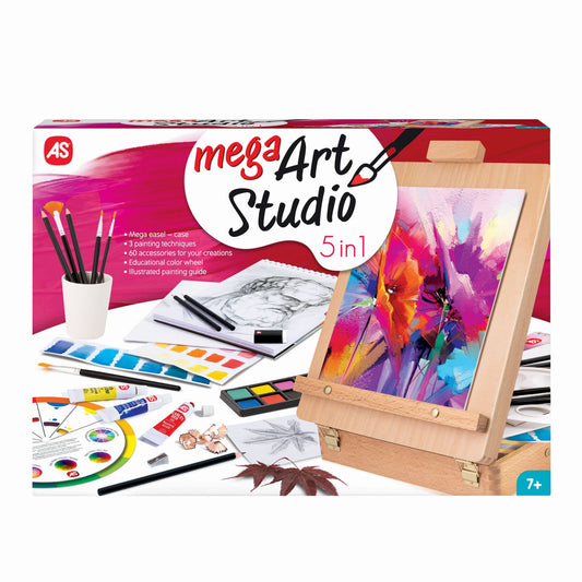HAPPI HOBBI MEGA ART STUDIO 5 IN 1 SET DE DESEN AS - Imagine 1 [ps:5da10d78-3880-4220-b5fa-33bb5f28f7e5]