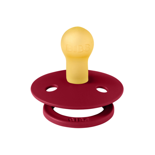 Suziță BIBS Colour Latex, Tetină Rotundă, 0 luni - Ruby - Default Title (1) [ps:027d6acf-2851-4ef8-ac7e-fa9ec9b7c3fb]