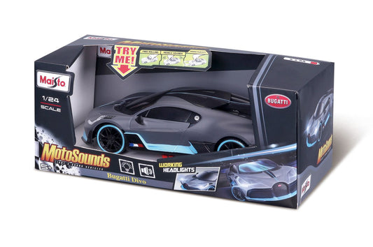 MAISTO MASINUTA CU SUNETE SI LUMINI BUGATTI DIVO SCARA 1 - Imagine 1 [ps:9317f4dc-00ec-4ba5-82ea-a0e7198d8fc1]