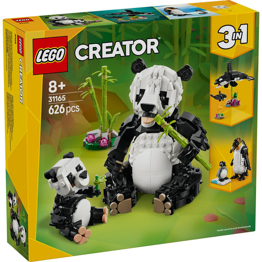 LEGO CREATOR ANIMALE SALBATICE: FAMILIA DE URSI PANDA 31165 - Imagine 1 [ps:633e0981-3787-43e2-9bb4-72da8530d6f3]