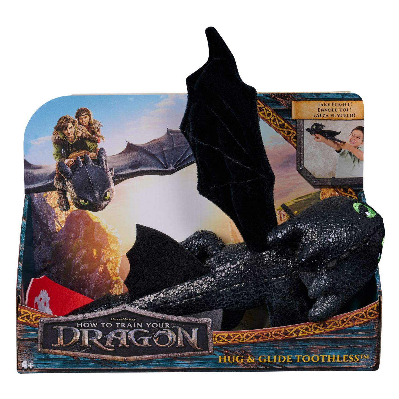 CUM SA ITI DRESEZI DRAGONUL HUG SI GLIDE FIGURINA DRAGON - Imagine 1 [ps:e25121fc-9a7e-4ba4-acf0-50cbbbf1a0eb]