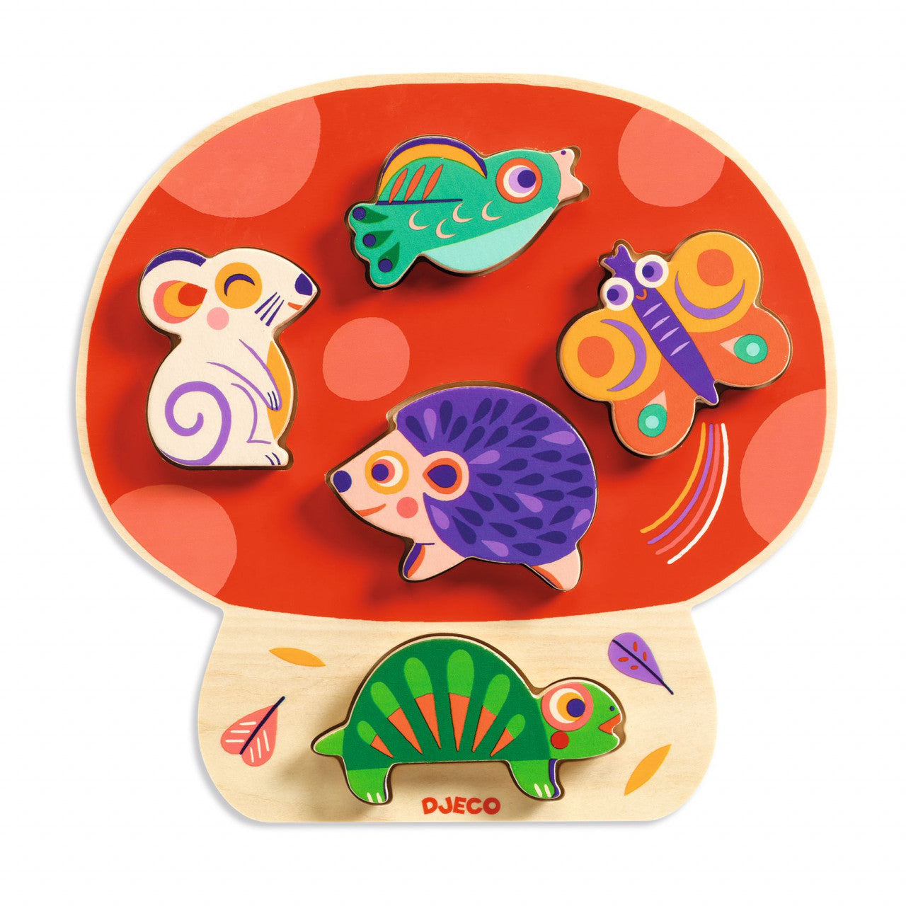 Puzzle din lemn Ciupercuta Anianco, Djeco - Imagine 1 [ps:b1352b2e-6dd3-4f24-afee-f8885001211a]