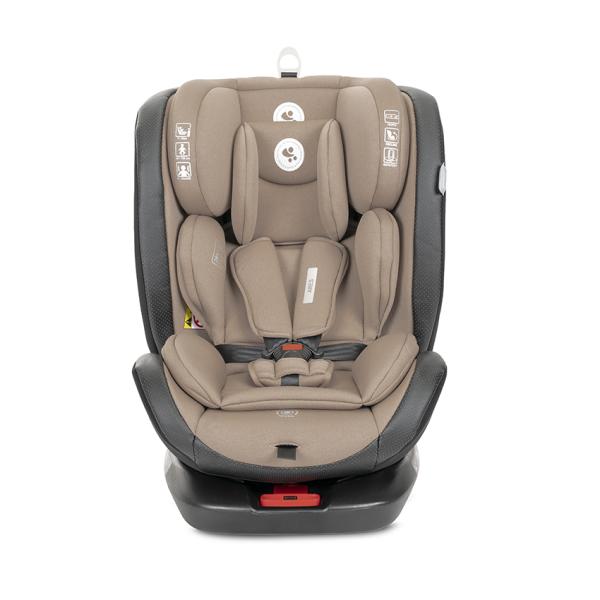 Scaun Auto Lorelli Ares i-Size, Rotativ, 0-12 ani, Pink - Beige (1) [ps:3e8530b8-871b-4afd-ac1e-0f6ff45550de]