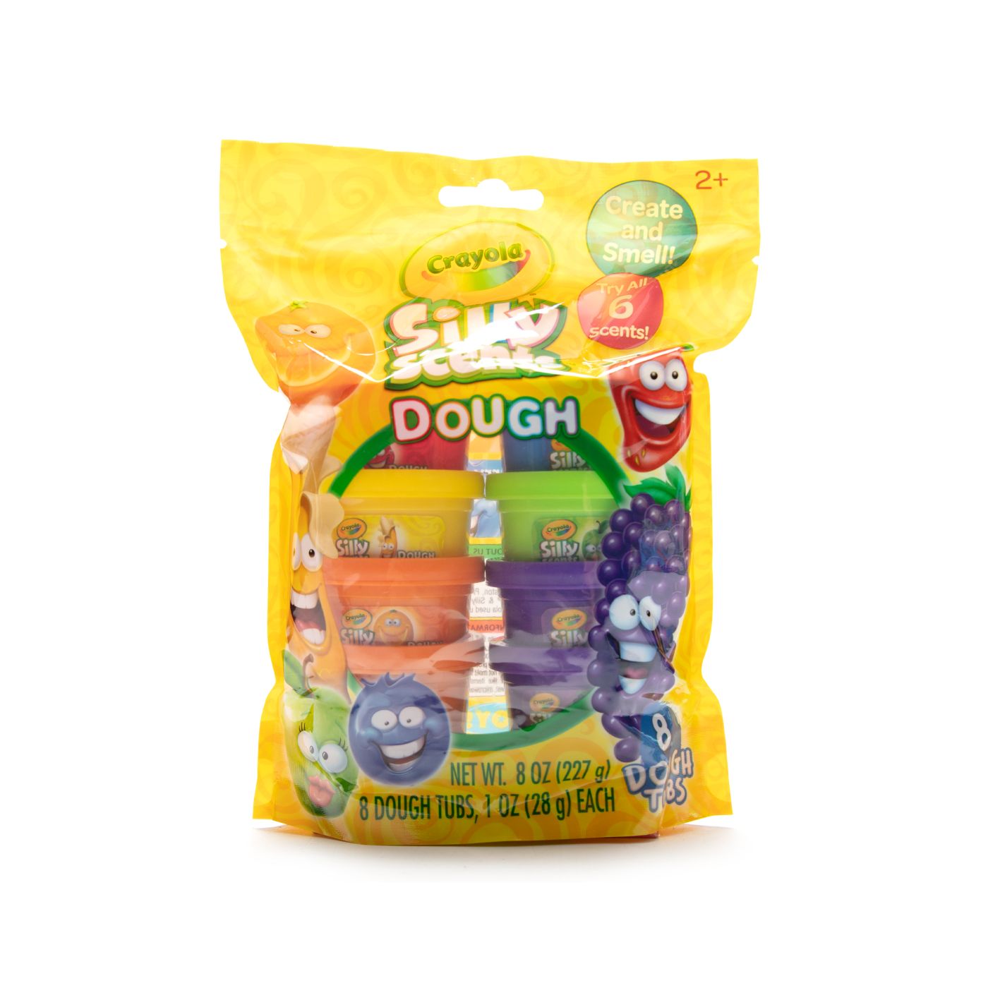 CRAYOLA SILLY SCENTS SET 8 BORCANASE CU PLASTILINA PARFUMATA - Imagine 1