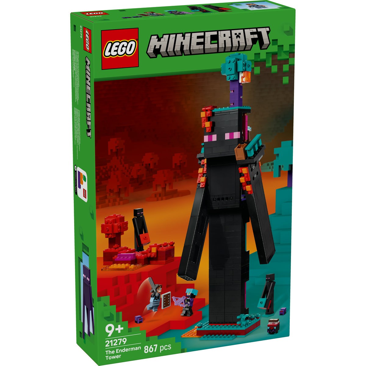 LEGO MINECRAFT TURNUL ENDERMAN 21279 - Imagine 1 [ps:b23913b2-ce2d-4ec1-9d7c-f20f839cae2d]