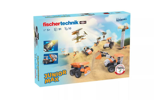 Kit STEM Cu modele interactive Junior Max, Fischertechnik - Imagine 1 [ps:5848ffb5-2f7a-41d5-ae0b-b5982b67837d]