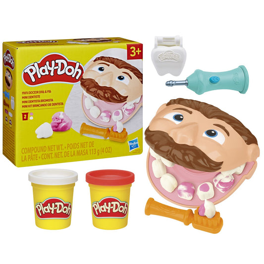 Play-Doh Set Mini Dentist Hasbro - Jucărie Creativă - Default Title (1) [ps:1f5548c3-4d10-4426-841d-b2881ab26d73]