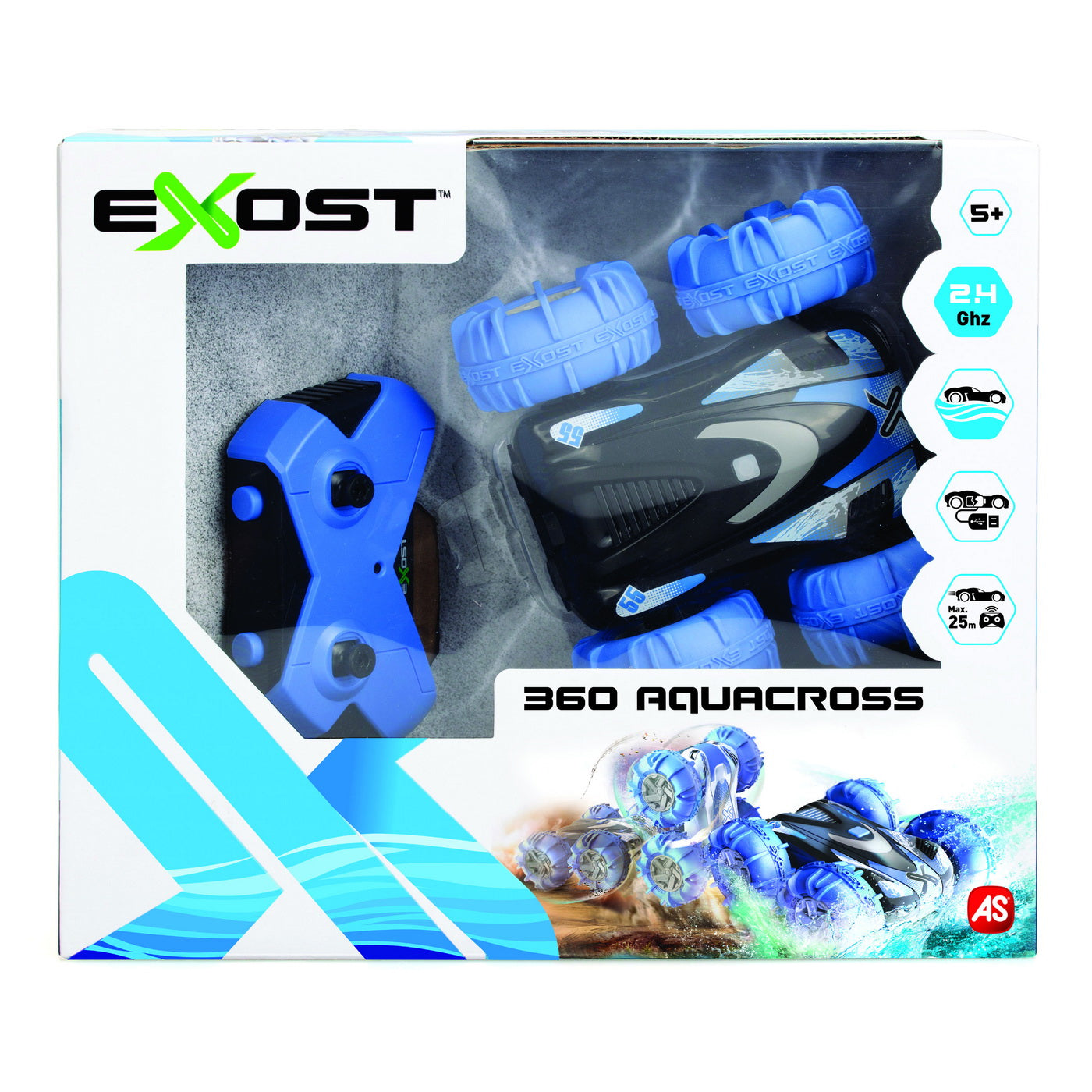 MASINA CU TELECOMANDA EXOST RC SCARA 1:18 360 AQUACROSS - Imagine 1 [ps:adc11231-5b2a-48f9-a1a0-5c5adc55ad32]