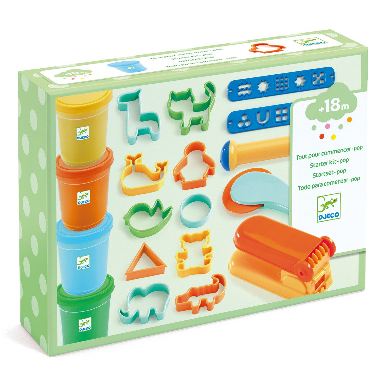 Set modelaj cu plastilina Culori pop, Djeco - Imagine 1 [ps:c60478e0-7311-4baa-938d-11580806fac6]