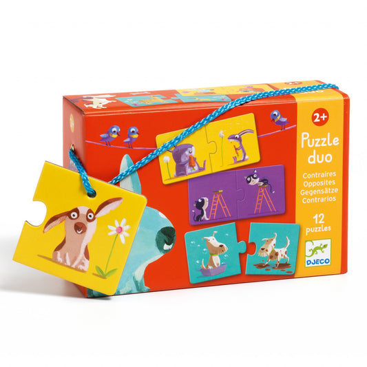 Puzzle duo Antonime, Djeco - Imagine 1 [ps:e8b4078a-facc-4498-b2ca-937efb1e1c6b]