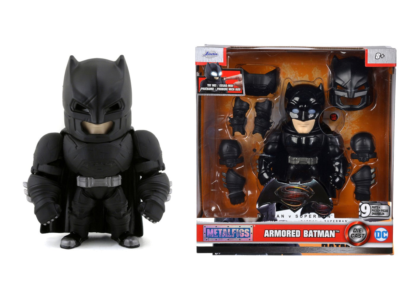 JADA BATMAN FIGURINA METALICA BATMAN 15CM Simba - Imagine 1 [ps:54117dbd-a766-4121-a757-1620b57e8ba9]