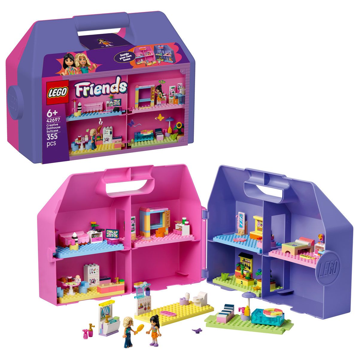 LEGO Friends Valiza Căsuță de Păpuși Creativă 42697 - Default Title (1) [ps:e4c5336b-c1fb-4fc3-9620-f62b1f85ab37]