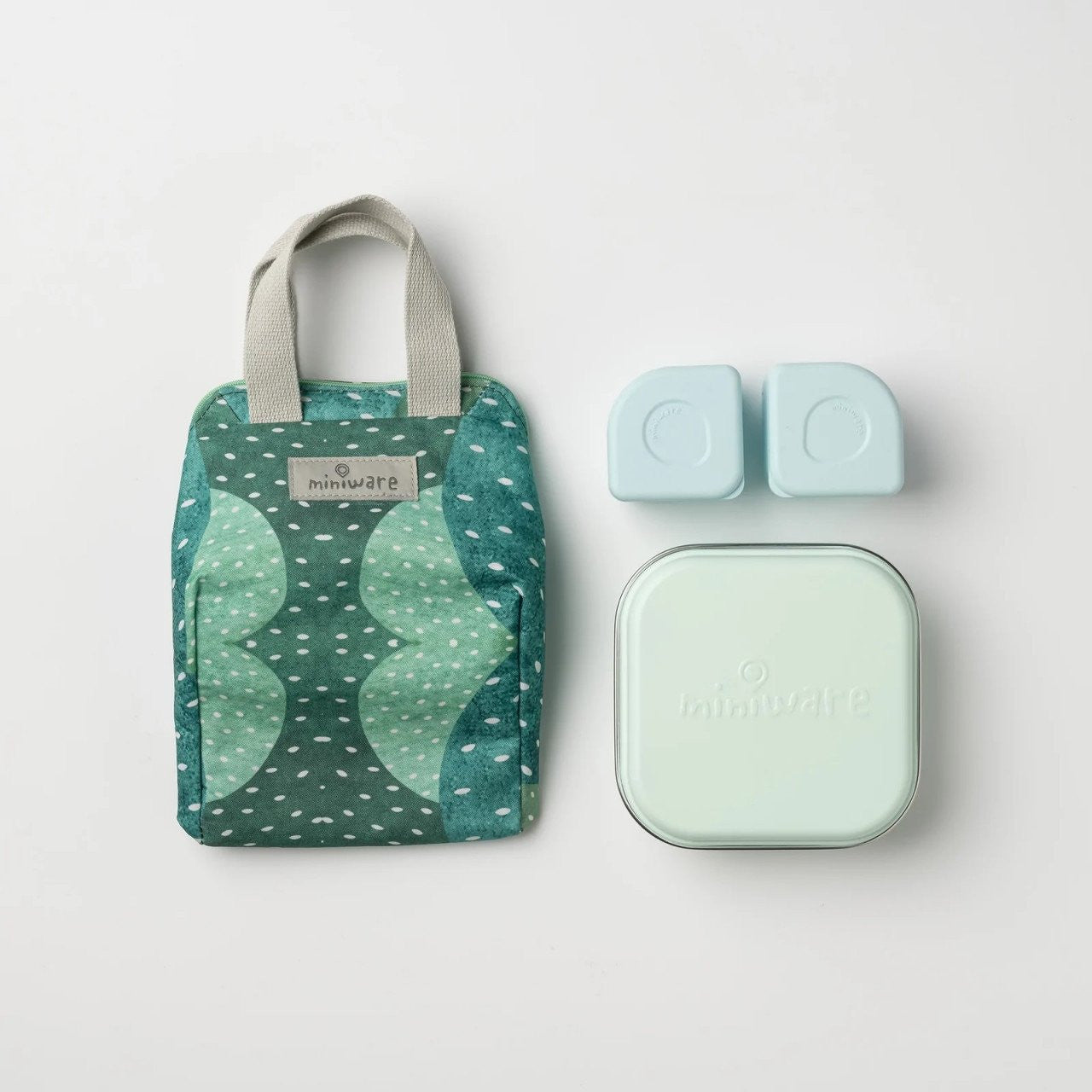 Set geanta termoizolanta Mealtote cu cutie Grow bento, - Imagine 1