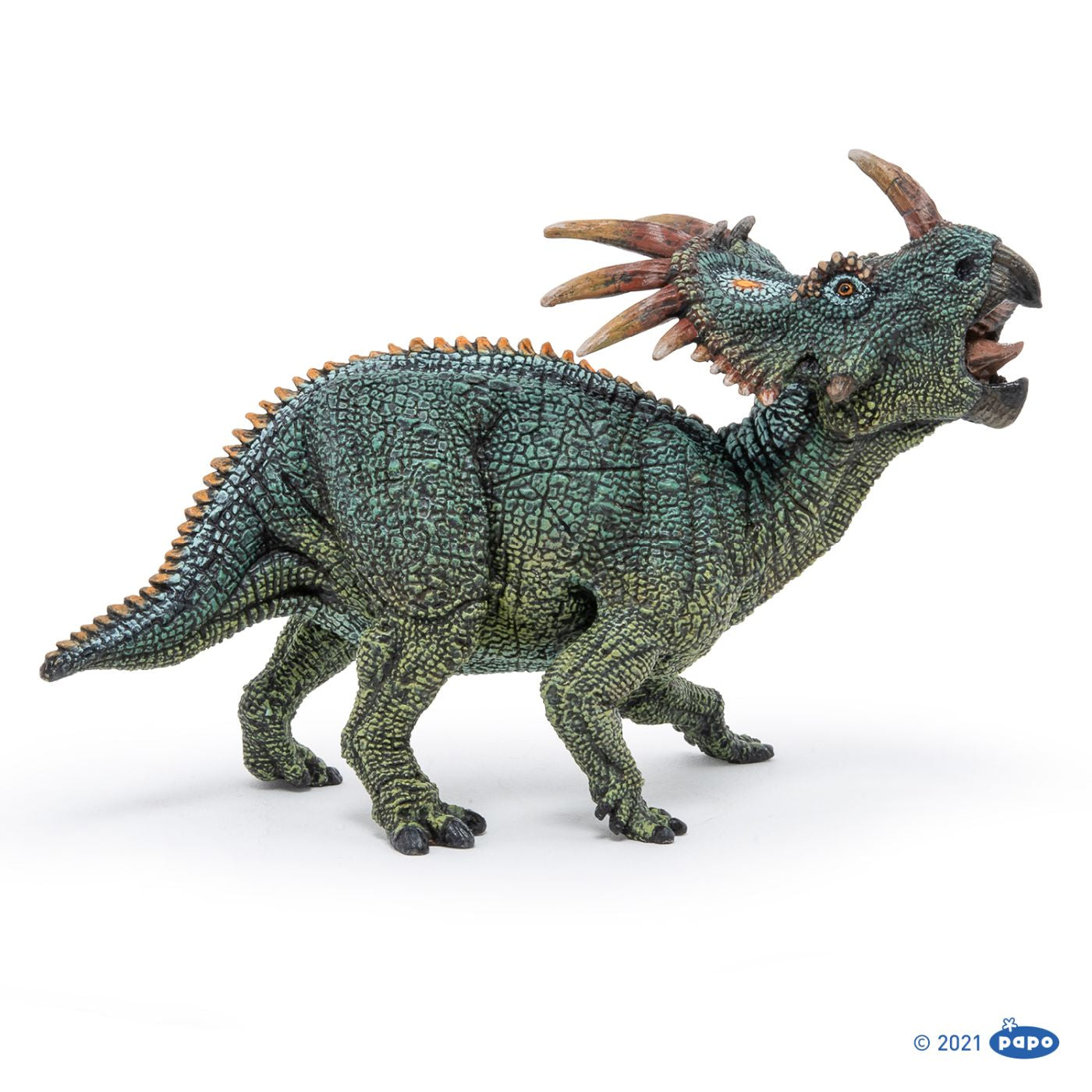 PAPO FIGURINA STYRACOSAURUS VERDE - Imagine 1 [ps:1661ee09-65cd-432b-80d1-df47b6fa83bc]