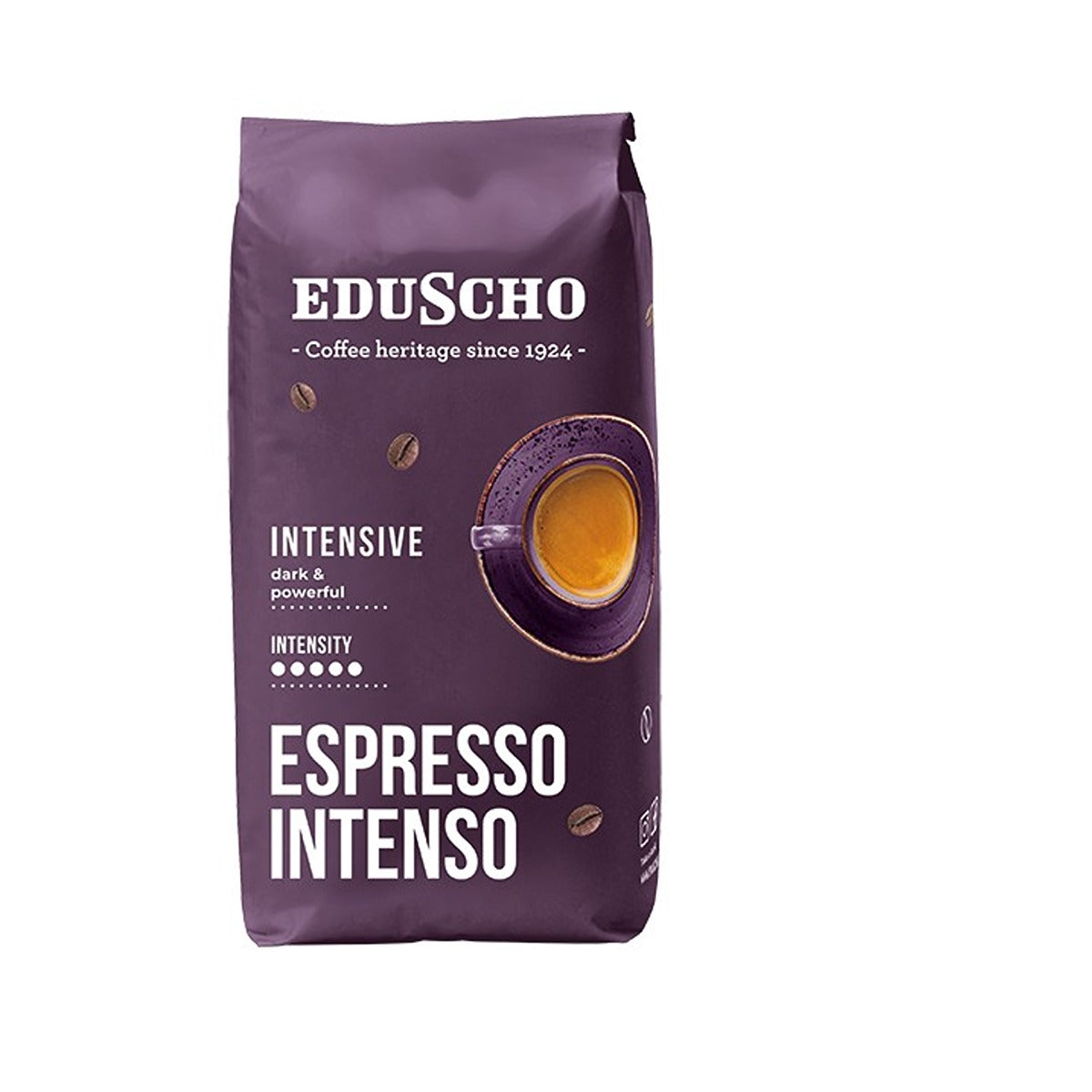 EDUSCHO Crema Intenso, cafea prajita boabe, 1 kg - Imagine 1 [ps:049f376f-4dc2-4e23-b6b5-ad5e0c1abde9]