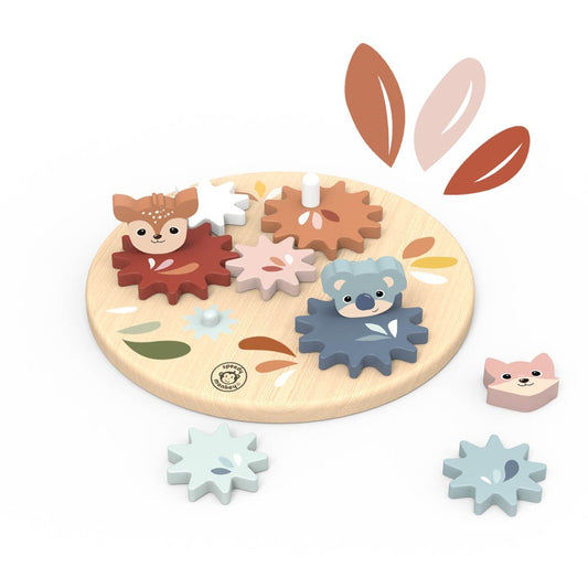 Jucarie interactiva cu roti dintate, Speedy Monkey - Imagine 1 [ps:78856bee-d991-49b7-87f8-b332c13eed36]