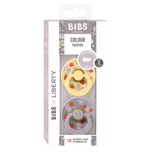Set 2 Suzete BIBS x Liberty Strawberries and Cream, 0 luni+ - Default Title (1) [ps:4380f00f-bd90-4bf1-ba56-2826aabf09c0]