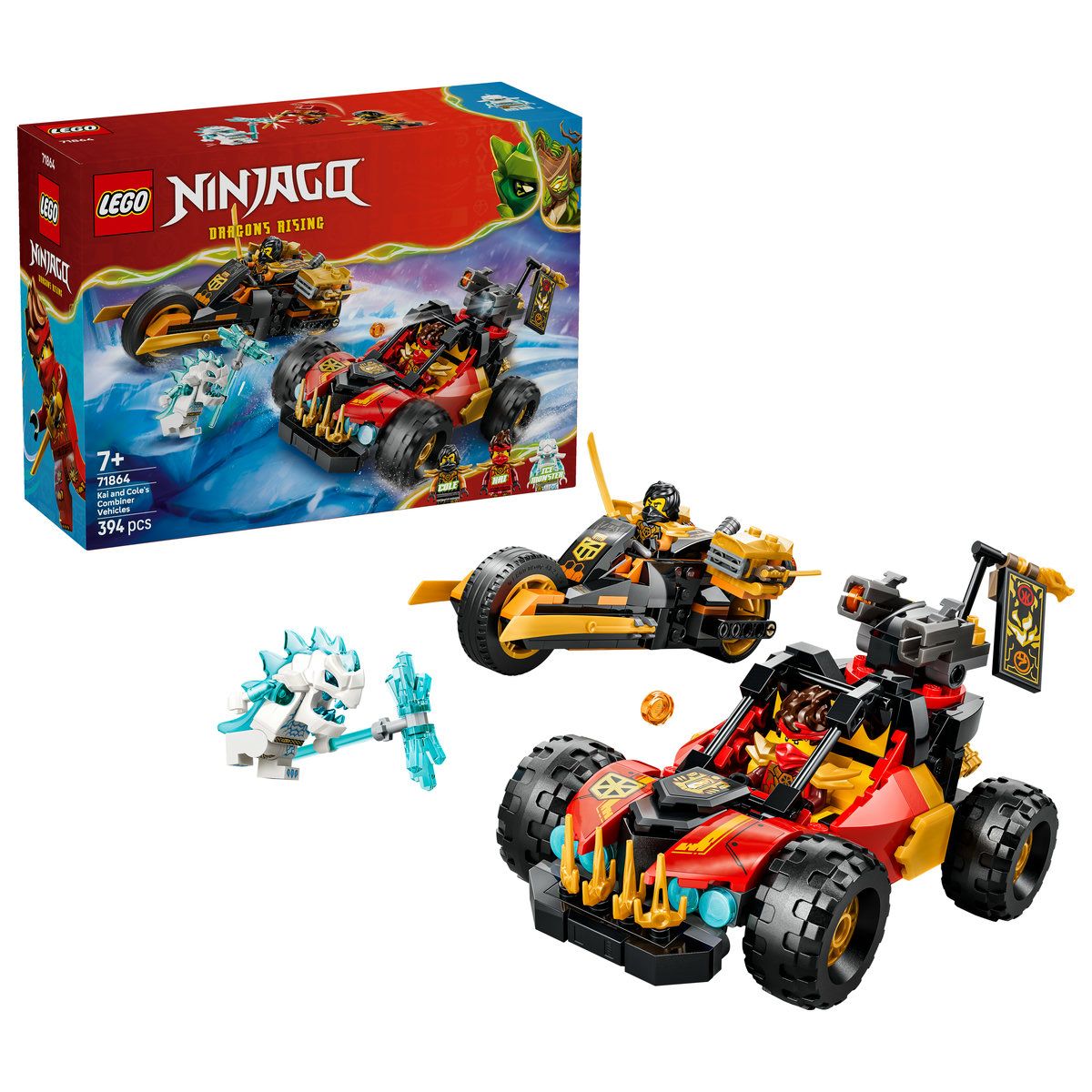 LEGO NINJAGO Vehiculele Transformabile Kai și Cole 71864 - Default Title (1) [ps:5d1569dc-5745-4023-ba39-ef587ef4b407]