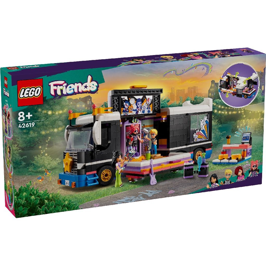 LEGO FRIENDS AUTOCAR DE TURNEU PENTRU STARURI POP 42619 - Imagine 1 [ps:6d80e7e2-7d18-44e9-8677-d67f5dd8522a]