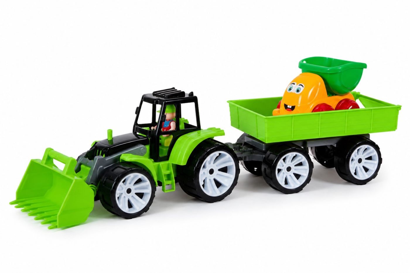 Tractor Bams Viva Toys Negru Verde - Jucărie pentru Copii - Negru Verdeciu (1) [ps:413a2ea2-f177-46f0-aec4-2eb5be71445a]