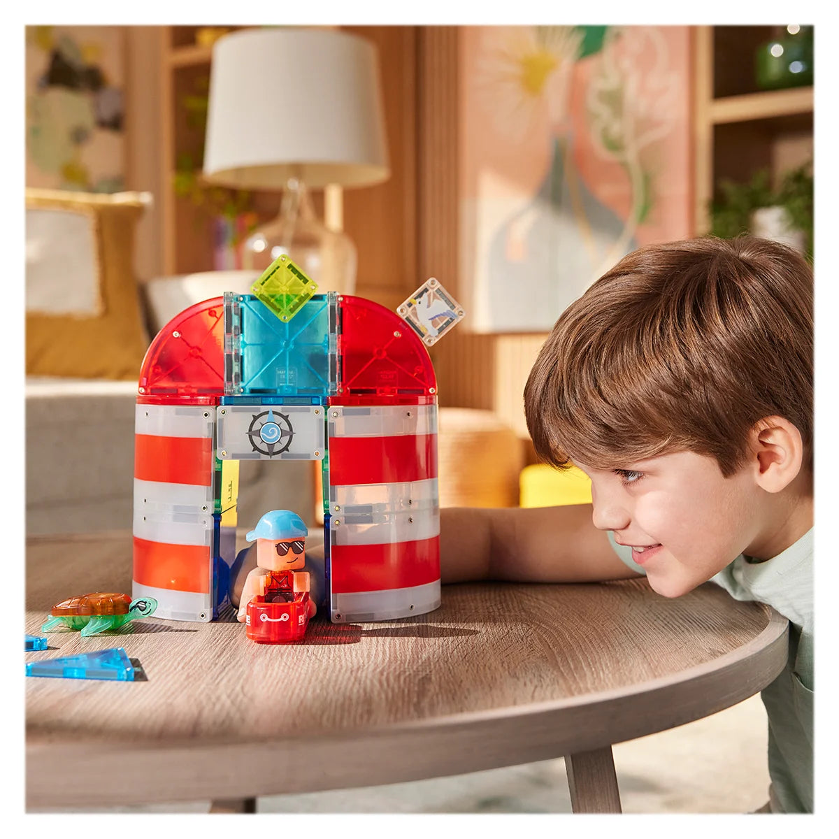 MAGNA-TILES Lighthouse Rescue - Set Magnetic de Construcție - Default Title (1) [ps:59797e74-b708-4865-b6f4-49f7744d690d]