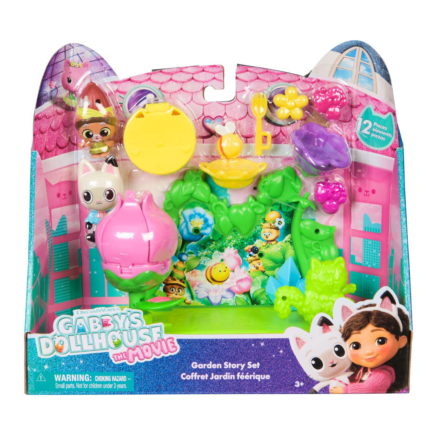 GABBYS DOLLHOUSE FILMUL SET POVESTEA GRADINII Spin Master - Imagine 1