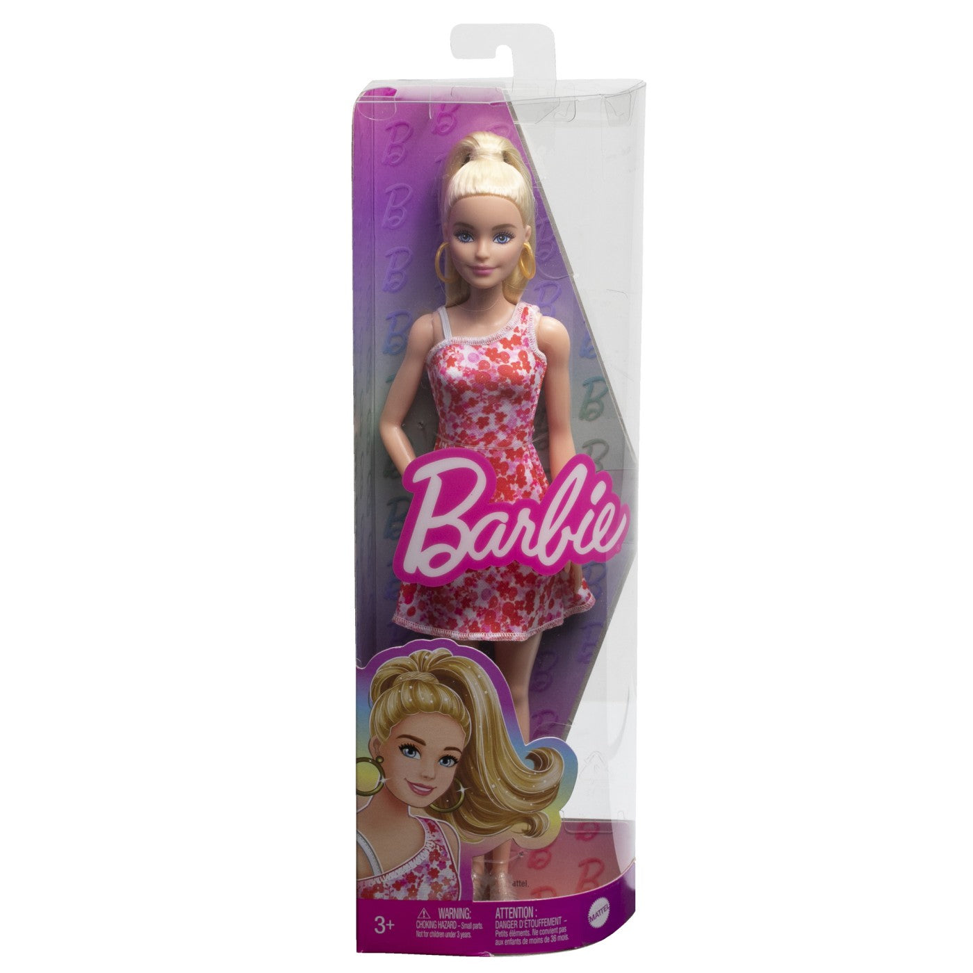 BARBIE PAPUSA BARBIE FASHIONISTA BLONDA CU PARUL PRINS - Imagine 1 [ps:2159abb5-6c6f-462b-b813-cec92a931fb9]