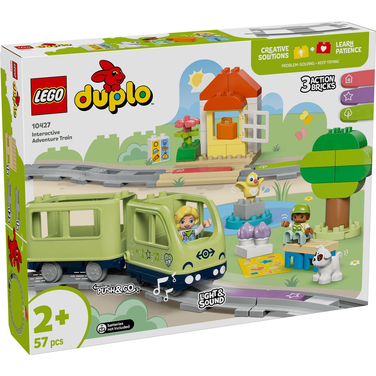 LEGO DUPLO TREN DE AVENTURA INTERACTIV 10427 - Imagine 1 [ps:8ebd83b5-7734-4772-9a20-03b775d28740]