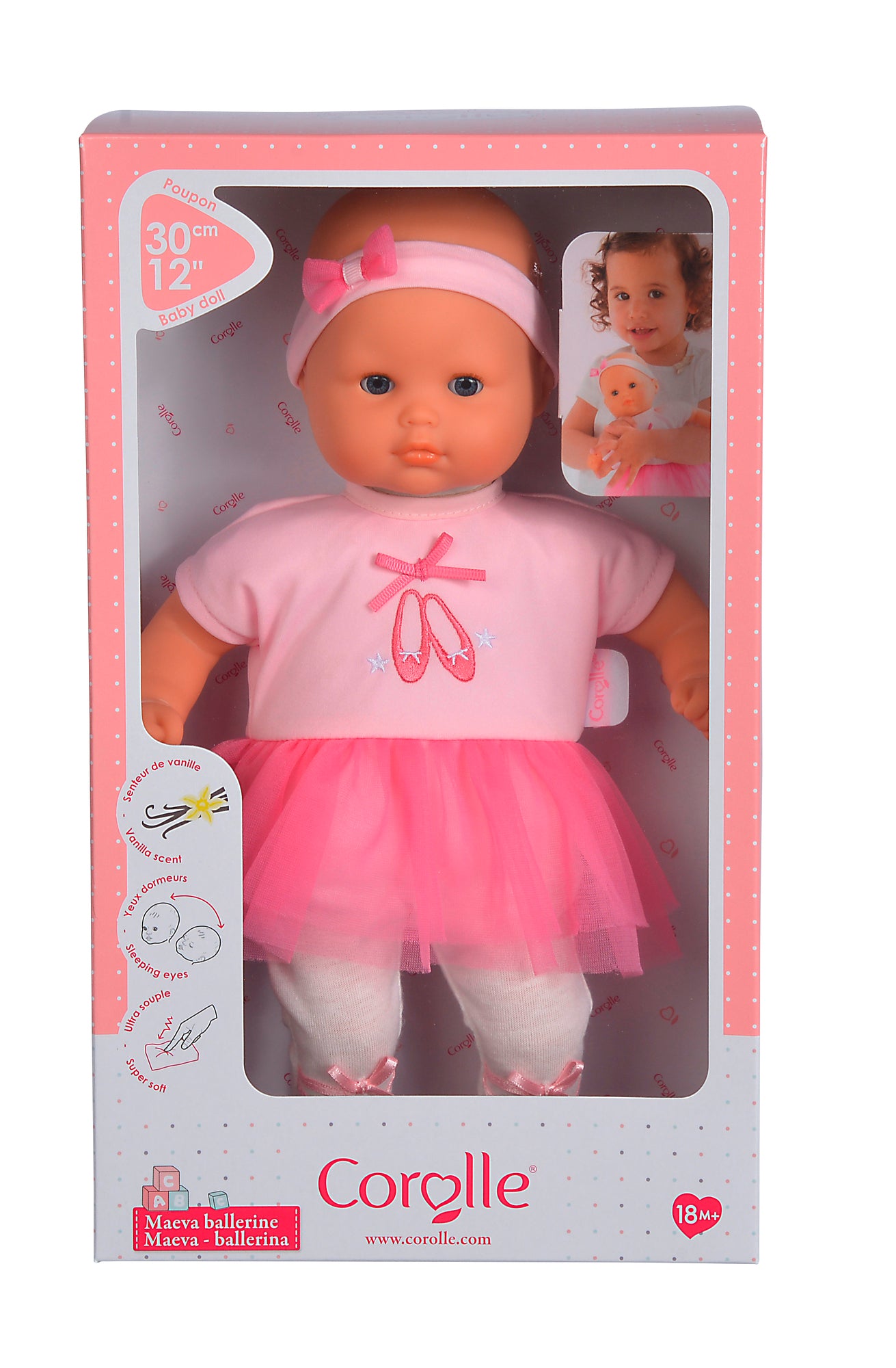COROLLE MPP BEBELUS CALIN MAEVA BALERINA 30CM Simba - Imagine 1 [ps:809503b1-ddb9-4841-8e5a-54603bfdce91]