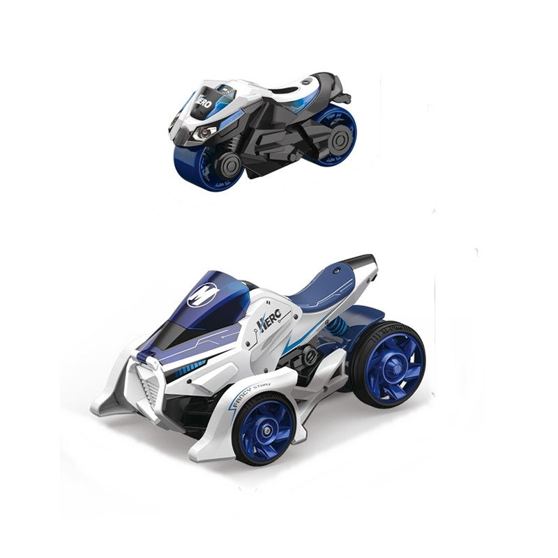 Mașină și Motocicletă 2 în 1 Roșie Flippy pentru Copii - Albastra (1) [ps:de1350b0-0a37-4b45-885a-8f826a852400]