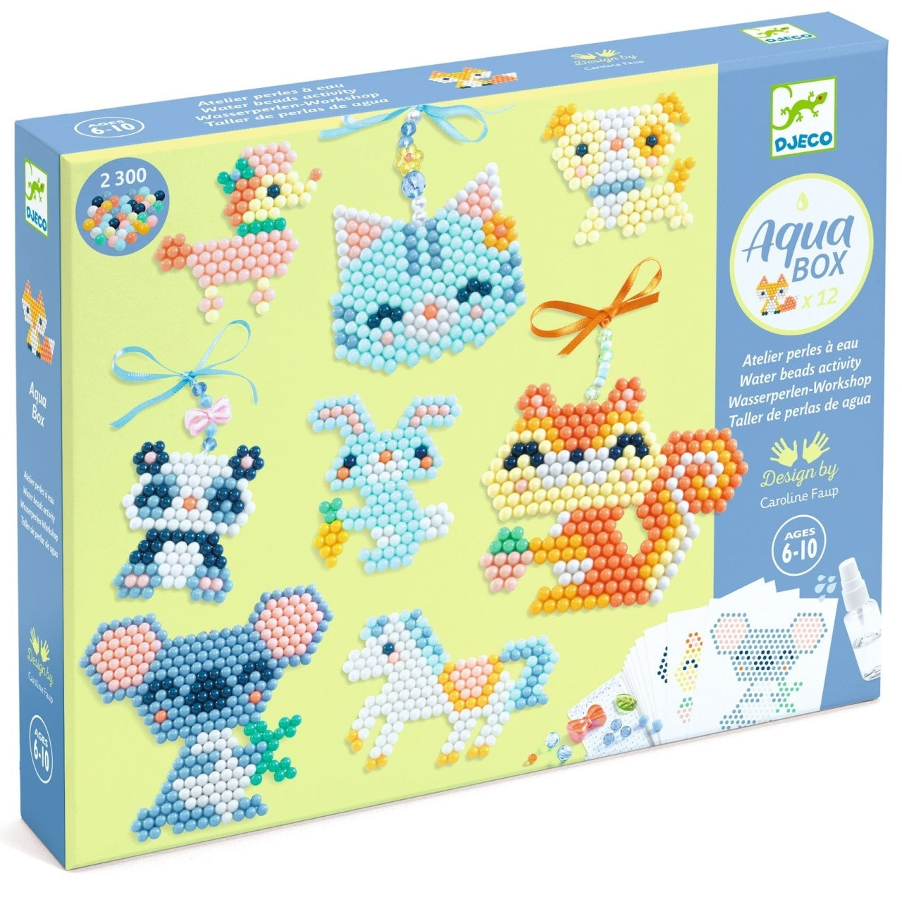 Atelier creativ cu margele Animalute norocoase, Djeco - Imagine 1 [ps:2db25bcc-ae37-47b7-be14-07df46eb0711]