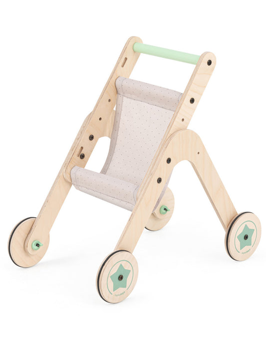 Antepremergator din lemn 2 in 1 MamaToyz carucior pentru - Imagine 1 [ps:a4153d9f-000c-4b65-895b-fa3e2a748baf]