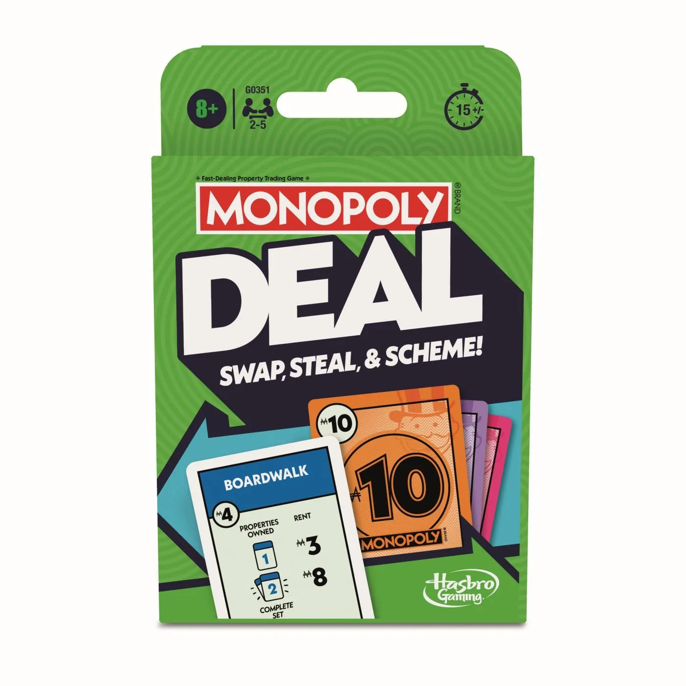 MONOPOLY CARTI DE JOC DEAL LIMBA ENGLEZA Hasbro - Imagine 1