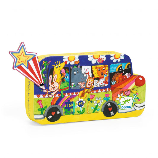 Puzzle Autobuzul copilariei, Djeco - Imagine 1 [ps:ec67d211-0298-4278-a309-839fea349534]