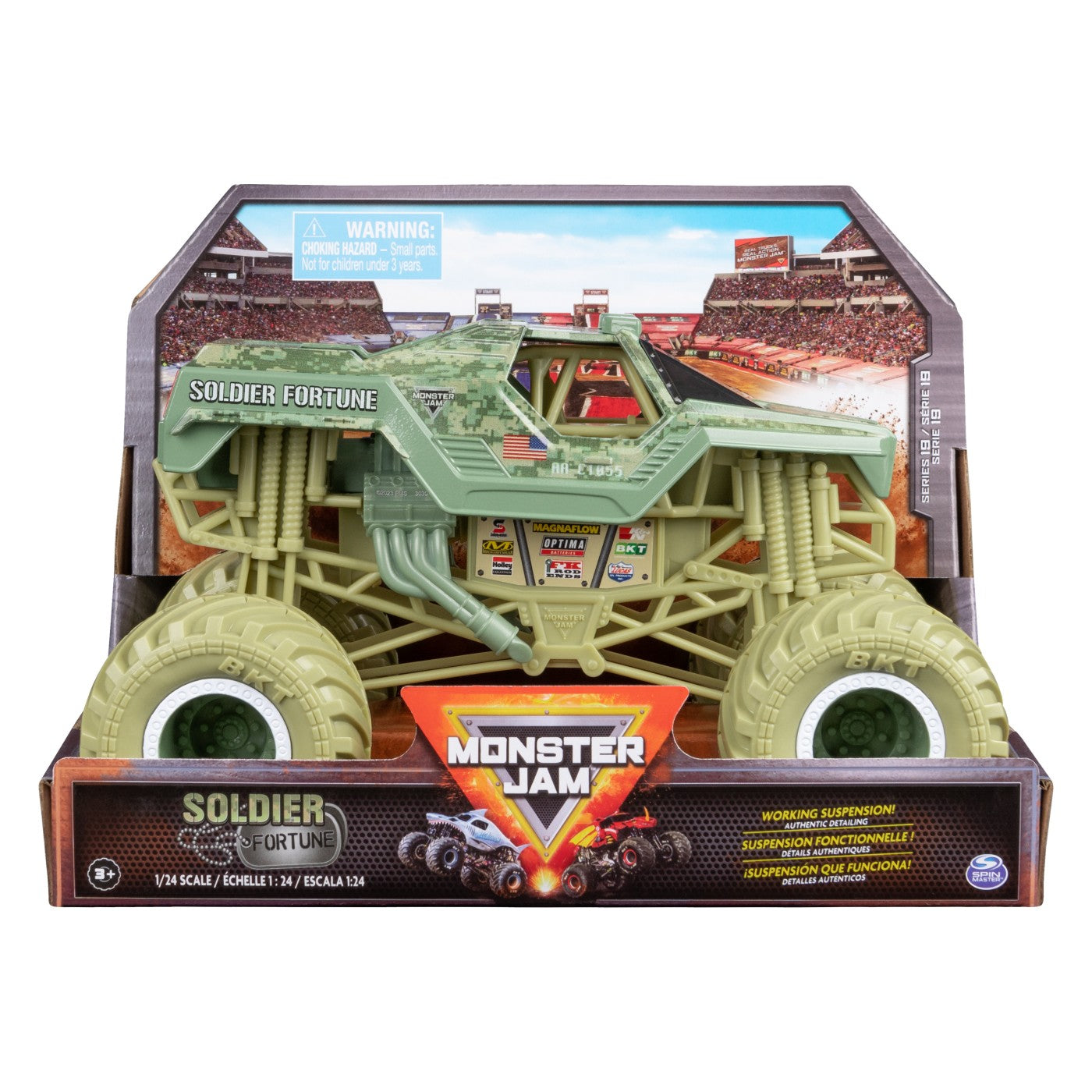 MONSTER JAM MASINUTA METALICA SOLDIER FORTUNE SCARA 1:24 - Imagine 1 [ps:a269013c-5dd8-439b-abfc-20c4aac4c9a6]