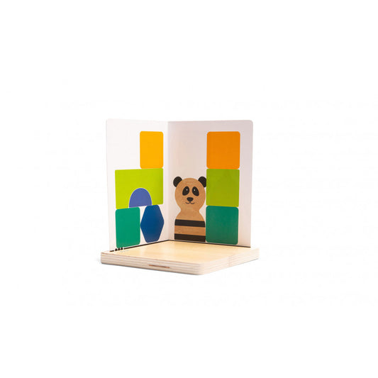 Joc de  logica Panda Puzzle, BS Toys - Imagine 1 [ps:edf0b158-84a7-4b43-a2b6-b37fe526e8d8]