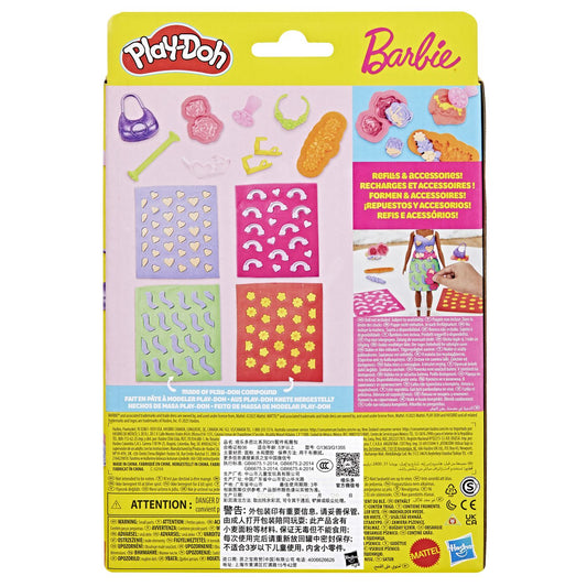 PLAY DOH BARBIE SET PLASTELINA CREATII VESTIMENTARE - Imagine 1