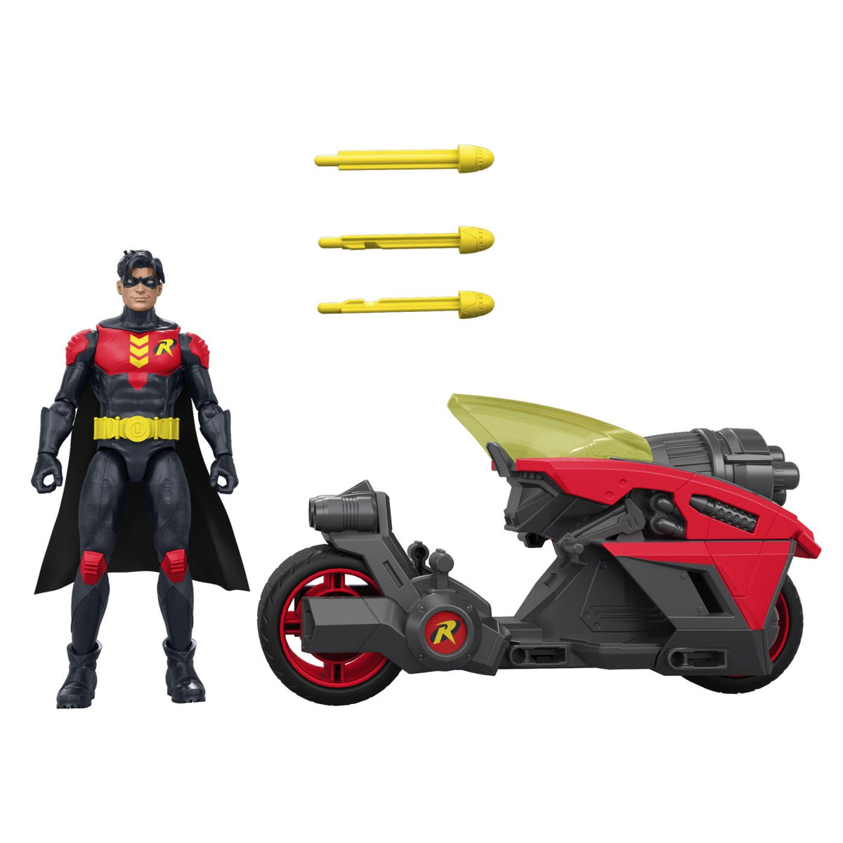 Set Figurină Robin și Motocicletă DC Mattel - Jucărie Copii - Default Title (1) [ps:aa685d29-32e5-4f90-90f4-2ee0e13dada6]