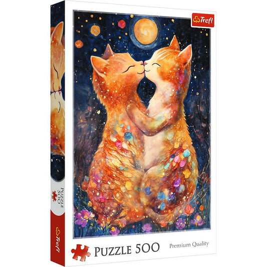 PUZZLE TREFL 500 SARUT IN LUMINA LUNII - Imagine 1 [ps:3fbd4e46-79d4-4527-8921-ebdda8d81c37]