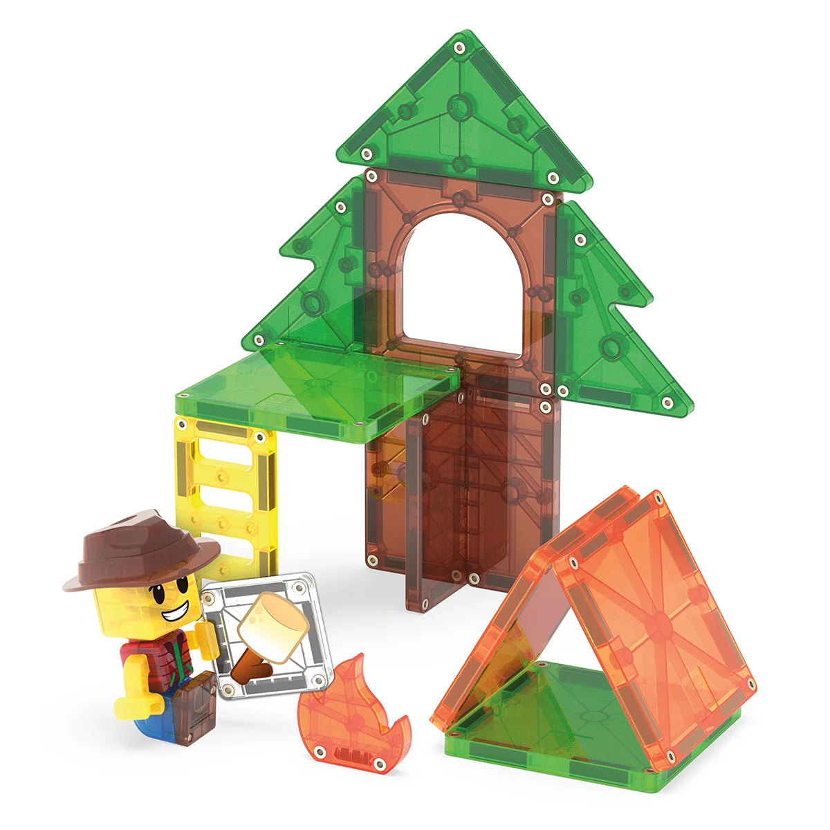 MAGNA-TILES Camp Out - Set Magnetic de Construcții - Default Title (1) [ps:0f9143d6-3612-40e6-8491-ab504b7199a6]