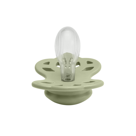 Suzeță BIBS Infinity Silicon, Tetină Simetrică, 6 luni - - Sage (1) [ps:6f753d7c-dc36-4898-aeb2-f9b39882e5b8]