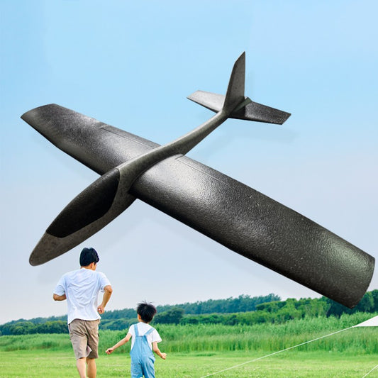 Avion Planor Flippy Negru, 83cm, Polistiren - +3 Ani - Default Title (1) [ps:3b882a5a-d8d8-4cdf-840c-55190966e3e9]