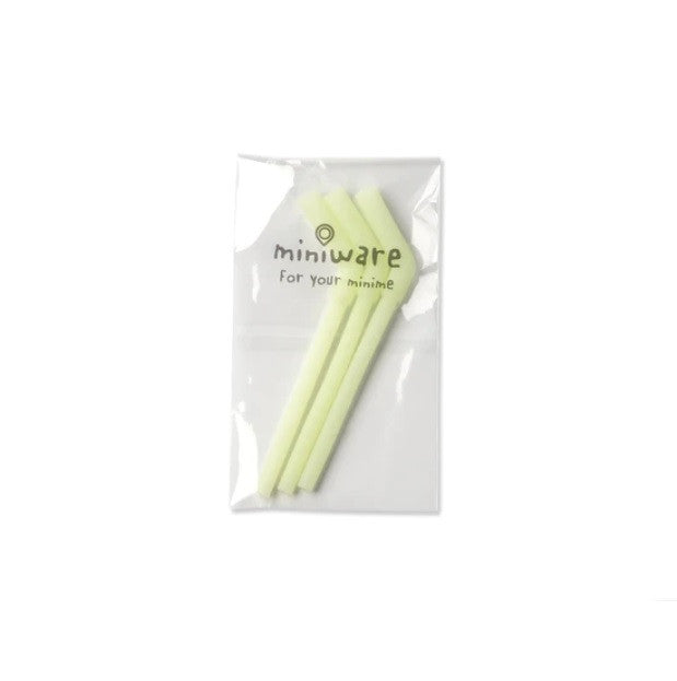 Set de 3 paie reutilizabile Miniware, 100% din silicon - Verde [ps:e95985e0-986d-43b6-9d8a-ea6c0bf905c8]